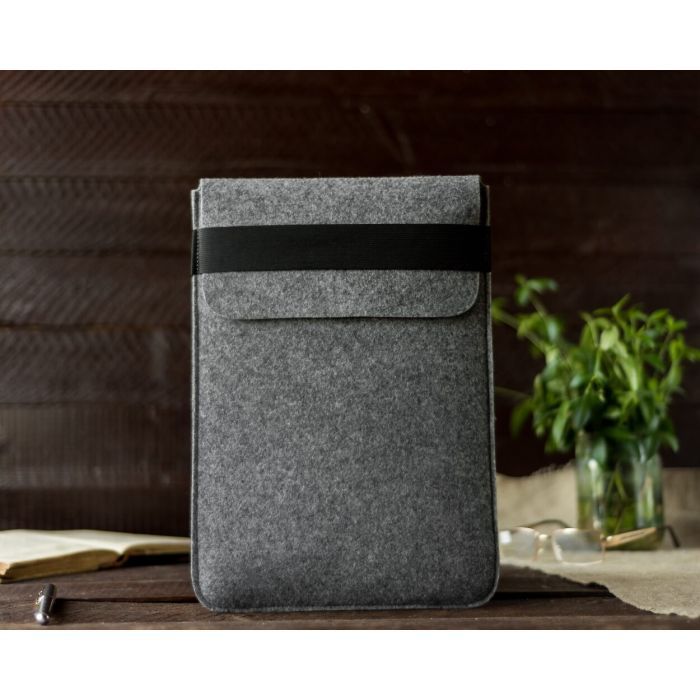 Чехол для ноутбука Gmakin 14 Macbook Pro, vertical, Light Gray (GM16-14) изображение 7