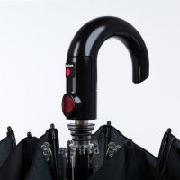 Зонт Knirps T.260 Crook Handle Gatsby Black (Kn95 3260 4109) изображение 2