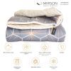 Ковдра MirSon бавовняна Зима №3002 Color Fun Line Geometry 140х205 (2200004830926) зображення 2
