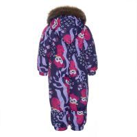 Комбинезон детский Huppa KEIRA 31920030 тёмно-лилoвый с принтом 62 (4741468824390) изображение 2