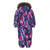 Комбинезон детский Huppa KEIRA 31920030 тёмно-лилoвый с принтом 62 (4741468824390) изображение 2
