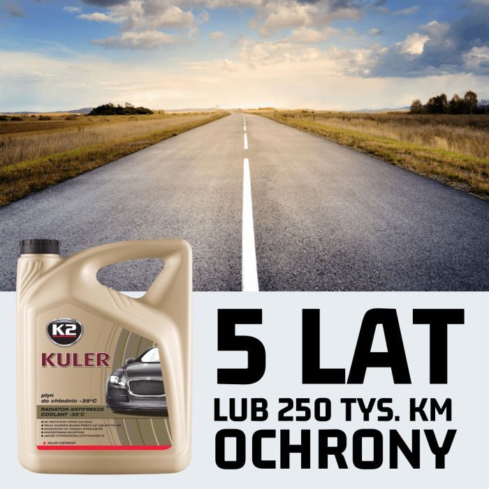 Антифриз K2 KULER -35C 5л RED (T205C) изображение 10