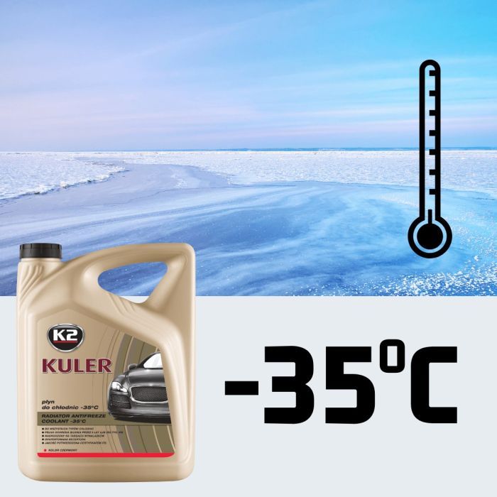 Антифриз K2 KULER -35C 5л RED (T205C) изображение 11