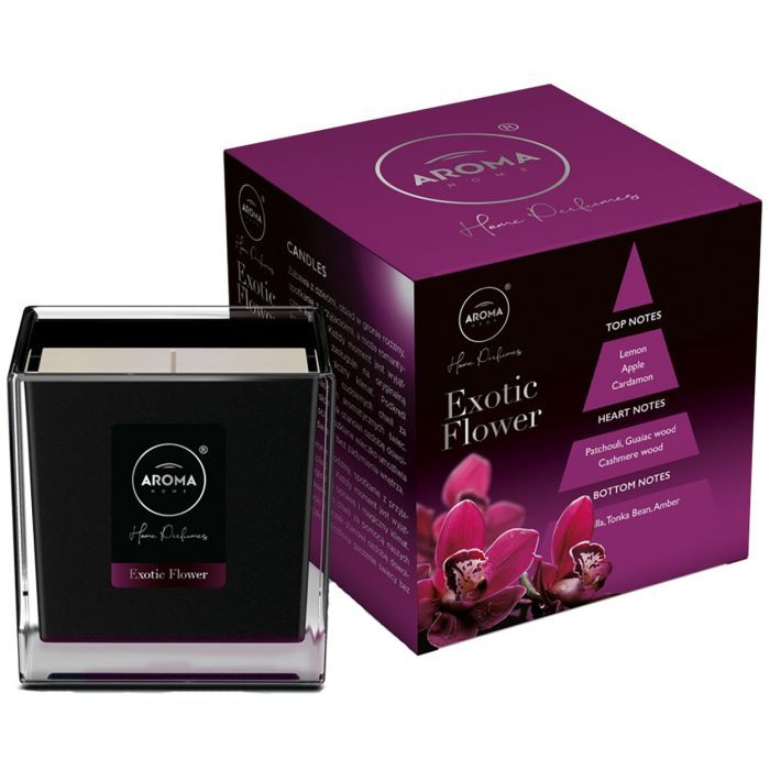 Ароматична свічка Aroma Home Black Series Exotic Flower 155 г (5902846835103)