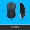 Комплект Logitech MK540 Advanced Wireless UA Black (920-008685) изображение 10