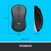 Комплект Logitech MK540 Advanced Wireless UA Black (920-008685) изображение 9