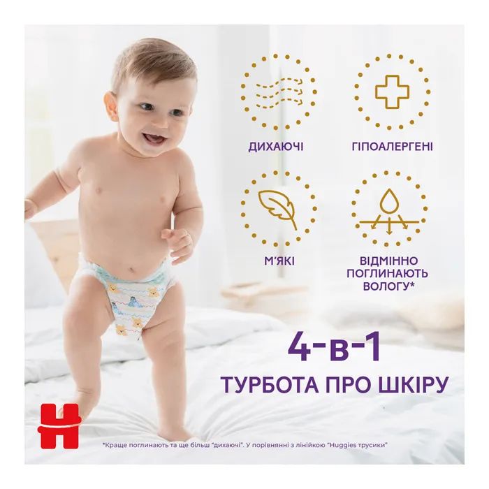 Подгузники Huggies Extra Care Pants 6 15-25 кг 30 шт (5029053582436) изображение 5