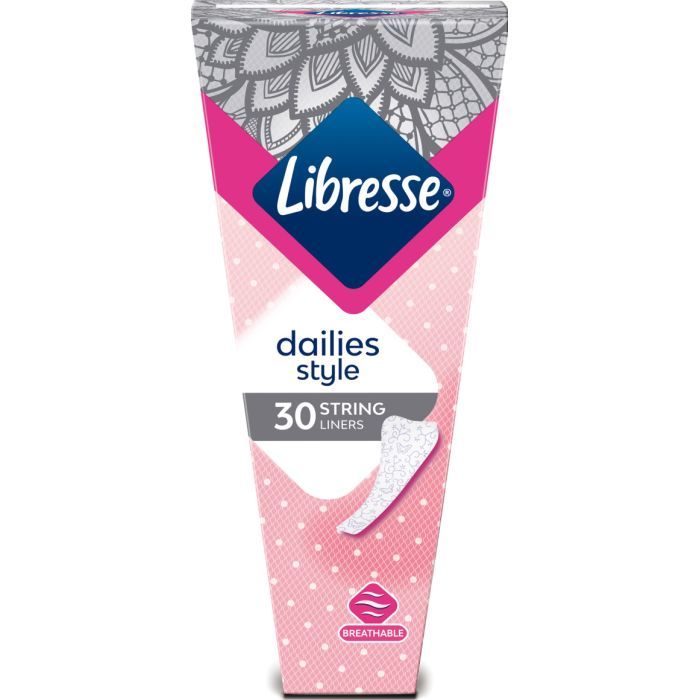 Щоденні прокладки Libresse Daily Fresh String 30 шт. (7310791193892) зображення 2