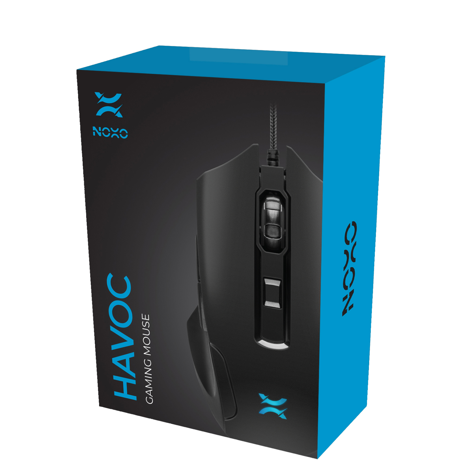Мышка Noxo Havoc Gaming mouse USB Black (4770070881934) изображение 6