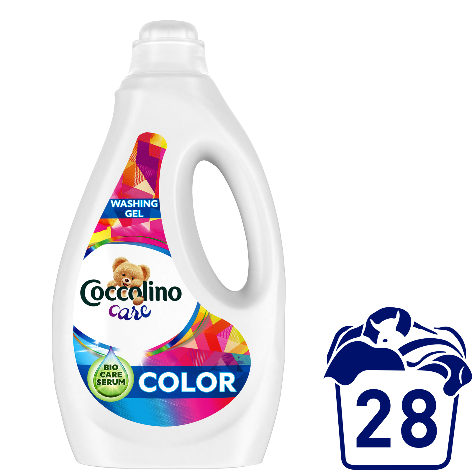 Гель для стирки Coccolino Care для цветных вещей 2.4 л (8710847872365) изображение 2