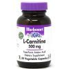 Аминокислота Bluebonnet Nutrition L-Карнитин 500 мг, L-Carnitin, 30 вегетарианских капсул (BLB0032)