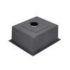 Мойка кухонная Kroner Schwarze-5050HM (CV022793) изображение 4