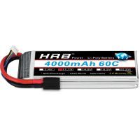 Аккумулятор для дрона HRB Lipo 3s 11.1V 4000mAh 60C Battery (Weight under 300g) (HR-4000MAH-3S-60C)