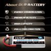 Аккумулятор для дрона HRB Lipo 3s 11.1V 4000mAh 60C Battery (Weight under 300g) (HR-4000MAH-3S-60C) изображение 2