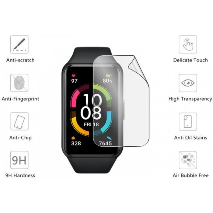 Пленка защитная Drobak Hydrogel Honor Band 6 (2шт) (313148) (313148) изображение 2