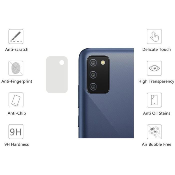 Стекло защитное Drobak camera Samsung Galaxy A02s (494917) изображение 2