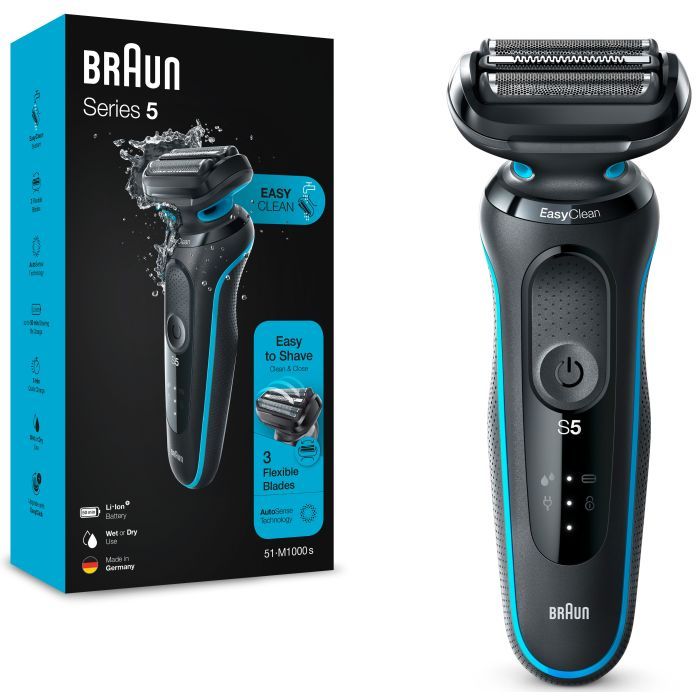Електробритва Braun Series 5 51-M1000s BLACK / MINT зображення 2