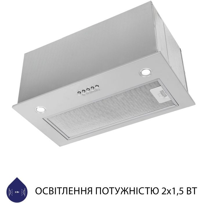 Витяжка кухонна Minola HBI 5627 WH 1000 LED зображення 5