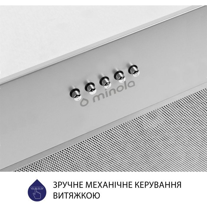 Витяжка кухонна Minola HBI 5627 WH 1000 LED зображення 6
