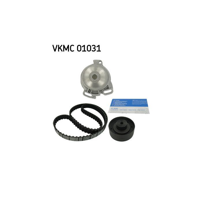Комплект ременя ГРМ з помпой SKF VKMC 01031