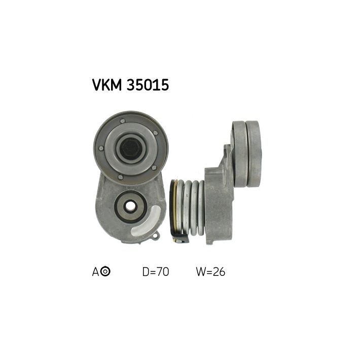 Натяжитель ремня с роликом SKF VKM 35015
