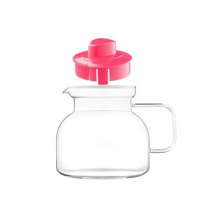 Заварник Termisil Maja Barrel Glass Handle 1500 мл Pink (CDTP150AR) зображення 2