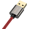 Дата кабель USB 3.1 AM to Type-C 1.0m CATCS 66W 90 Legend Series Elbow Red Baseus (CACS000409) зображення 6