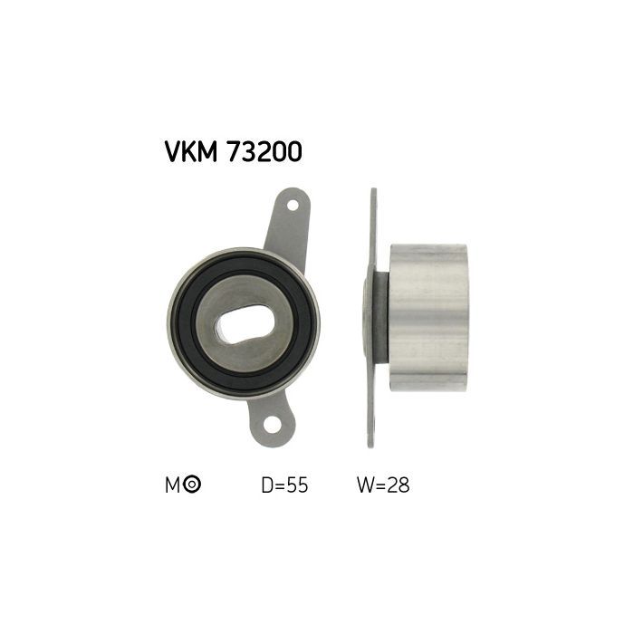 Ролик натяжителя ремня SKF VKM 73200