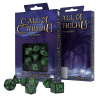 Набор кубиков для настольных игр Q-Workshop Call of Cthulhu 7th Edition Black green Dice Set (7 шт) (SCTR21) изображение 2