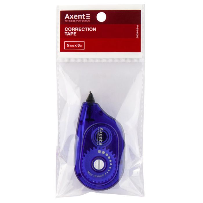 Корректор Axent ленточный 5мм х 6м синий (7009-02-A) изображение 2