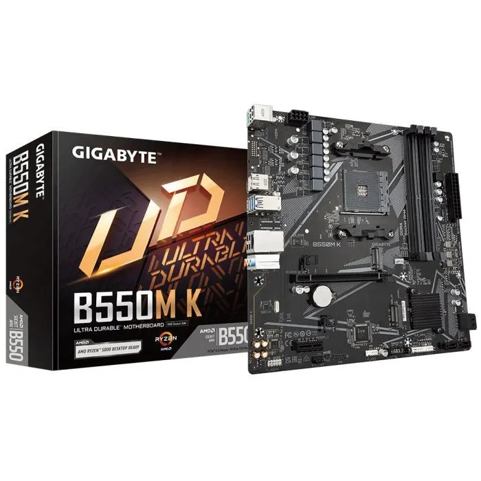 Материнская плата GIGABYTE B550M K изображение 2