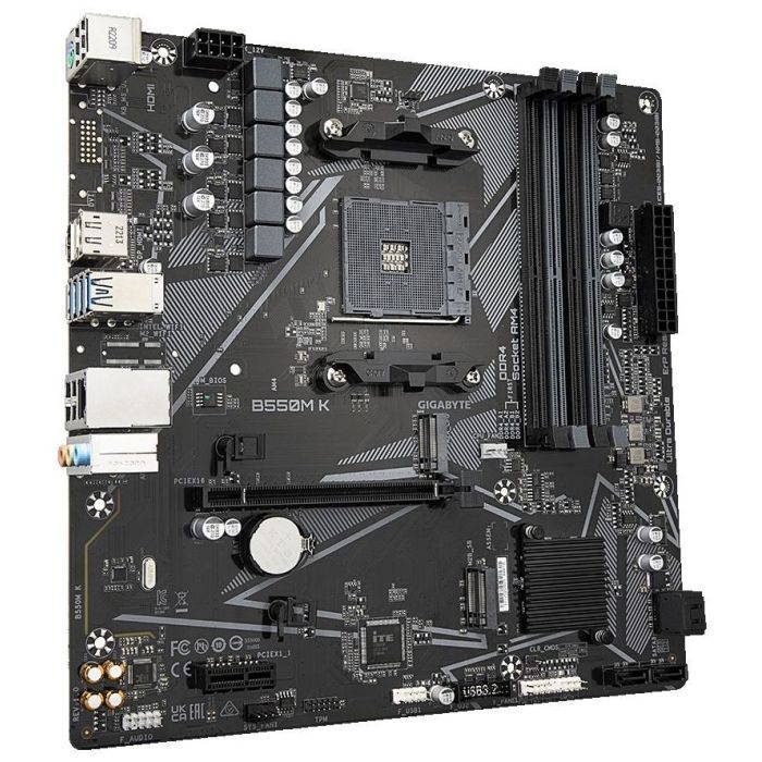 Материнська плата GIGABYTE B550M K зображення 3