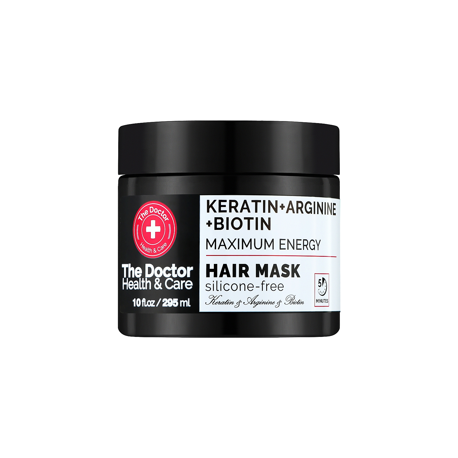 Маска для волосся The Doctor Health & Care Keratin + Arginine + Biotin Maximum Energy 946 мл (8588006041644)
