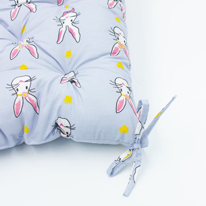 Подушка на стул MirSon Бязь 17-0527 Bunnies 40х40 см (2200006185543) изображение 3