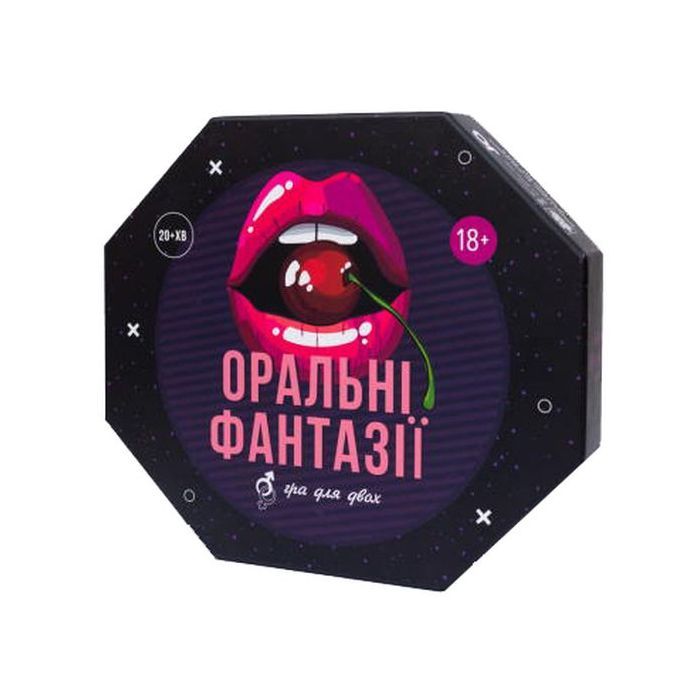 Настільна гра 18+ Fun Games Shop Оральні Фантазії, українська (FGS49)