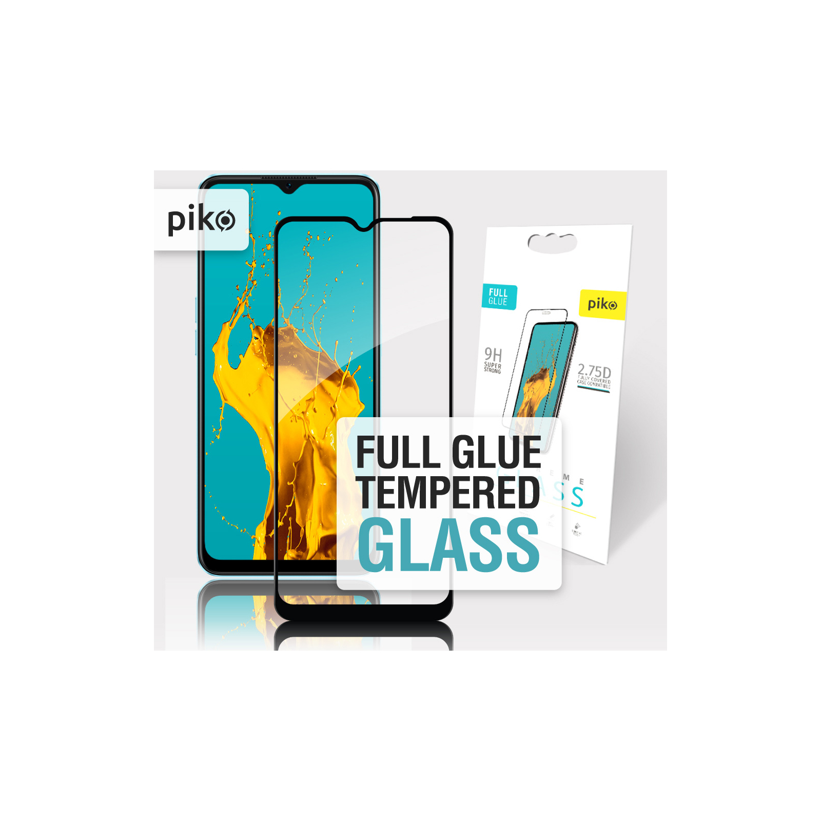 Стекло защитное Piko Full Glue Oppo A57 (1283126546273) изображение 5
