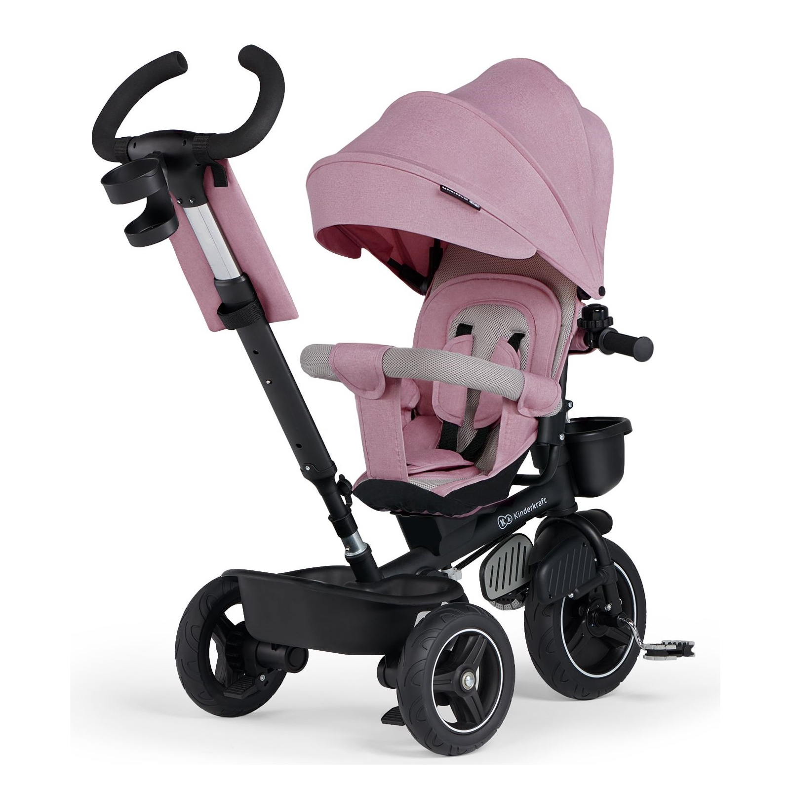 Детский велосипед Kinderkraft Spinstep Mauvelous Pink (KRSPST00PNK0000) (5902533916528) изображение 3