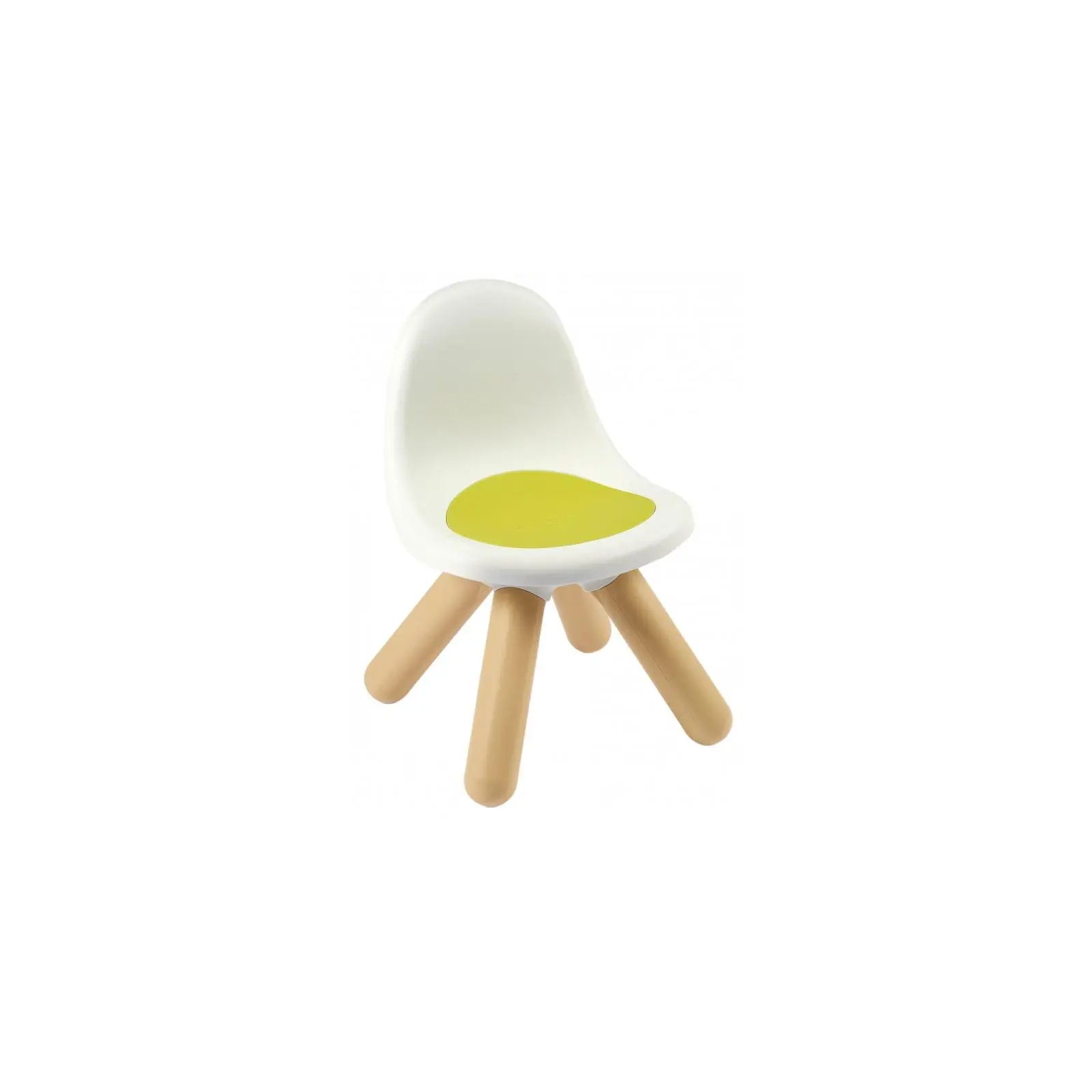 Дитячий стілець Smoby зі спинкою Бежево-салатовий (880111)