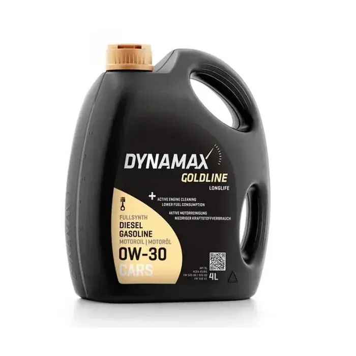 Моторное масло DYNAMAX GOLDLINE LONGLIFE 0W30 4л (502091)
