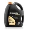 Моторное масло DYNAMAX GOLDLINE LONGLIFE 0W30 4л (502091)
