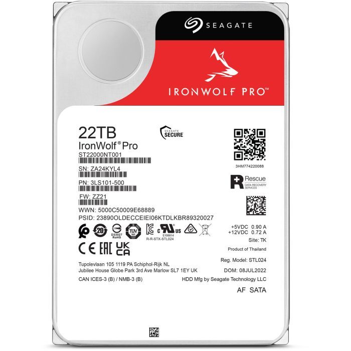 Жесткий диск 3.5" 20TB Seagate (ST20000NT001) изображение 2