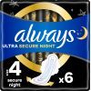 Гигиенические прокладки Always Ultra Secure Night (Размер 4) 6 шт. (8001841733050)