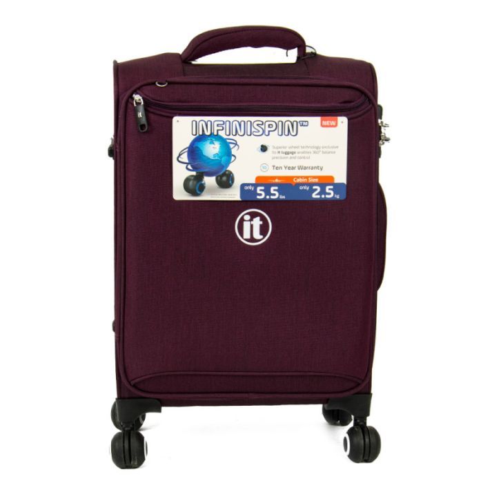 Чемодан IT Luggage Pivotal Two Tone Dark Red S (IT12-2461-08-S-M222) изображение 5