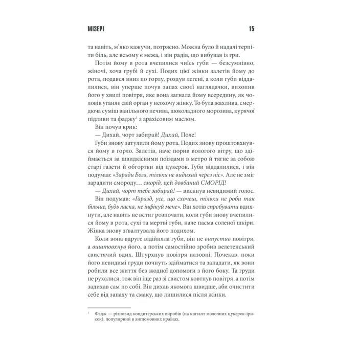 Книга Мізері - Стівен Кінг КСД (9786171293045) зображення 6