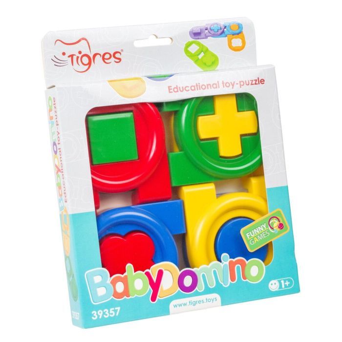 Розвиваюча іграшка Tigres пазл Дитяче доміно (39357) зображення 2