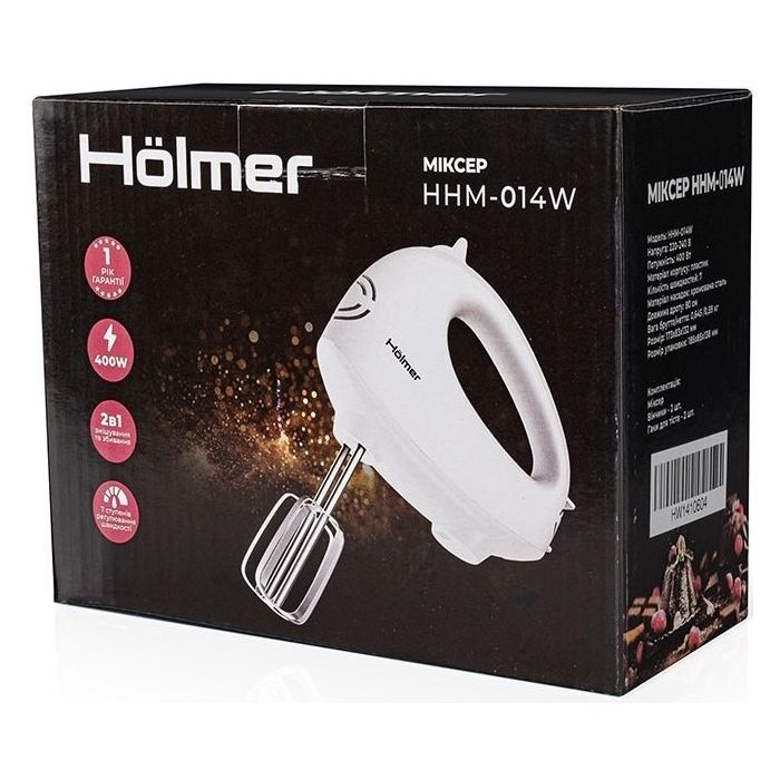 Міксер Hölmer HHM-014W зображення 8