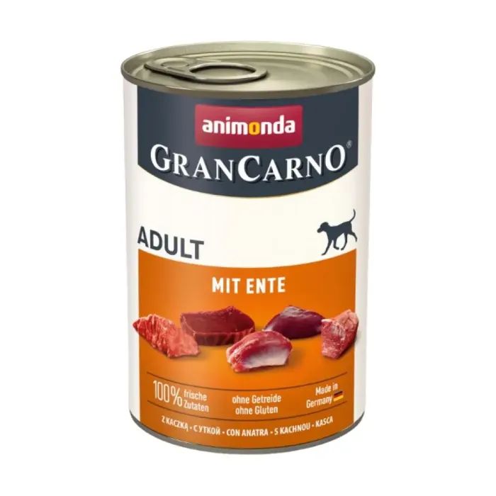Консервы для собак Animonda GranCarno Adult with Duck 400 г (4017721828017)
