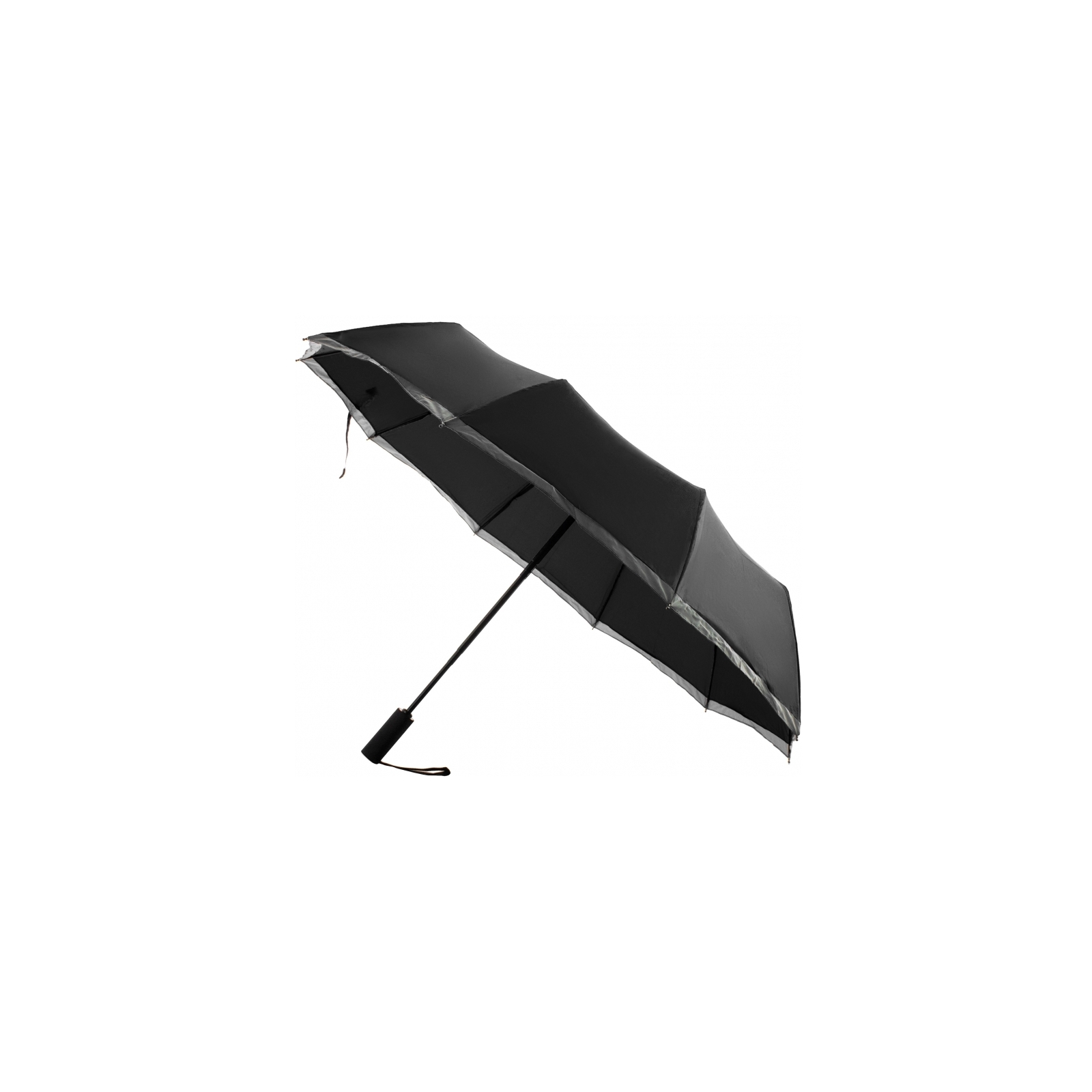 Зонт Economix Promo Street складная, автомат, черная (E98415)