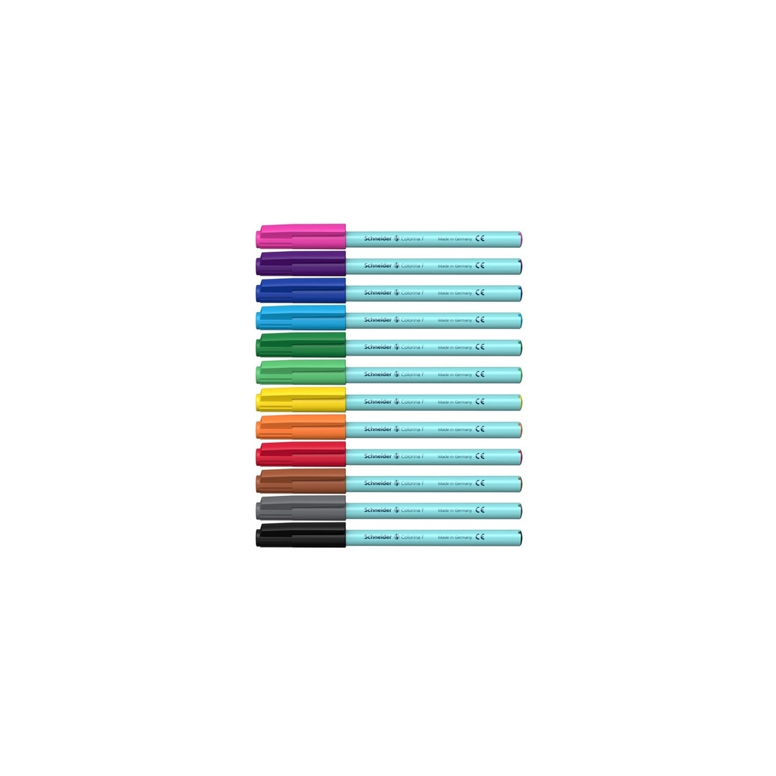 Фломастеры Schneider COLORINA F (линия 1 мм), 12 цветов (S193091) изображение 2