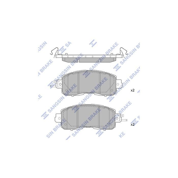 Гальмівні колодки HI-Q SP1765